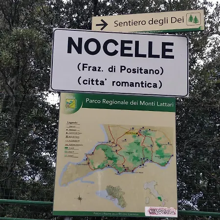 Secret Garden In Nocelle Positano